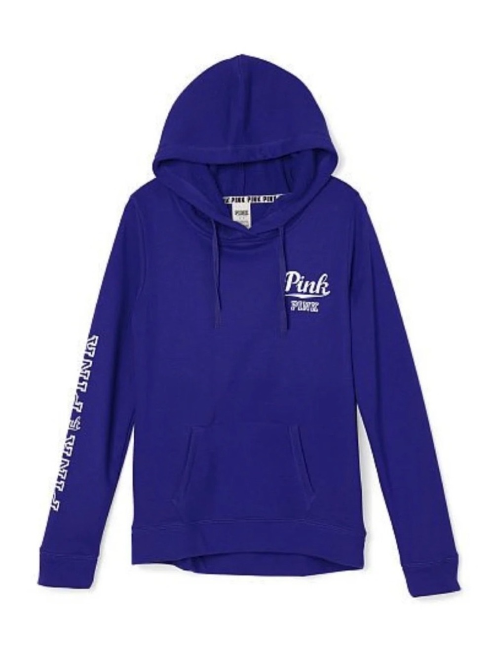 PINK Victoria's Secret Cobalt Blue Pullover Hoodie